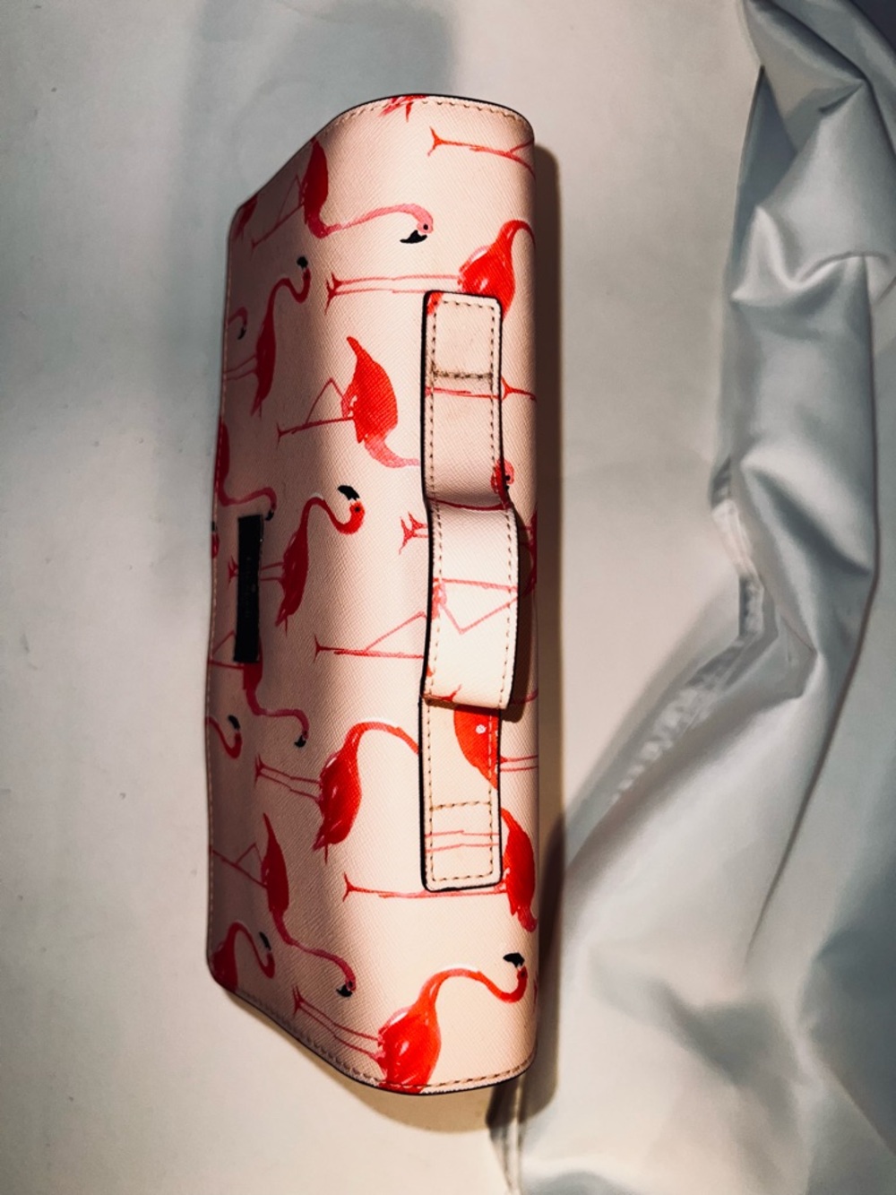 KATE SPADE Flamingo Shore Street Lita Makeup Bag Cosmetic Travel Case PINK RARE! - Picture 3 of 7